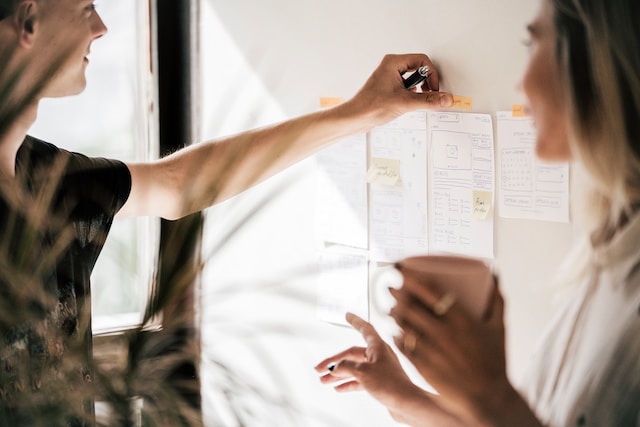 Image of people working together.